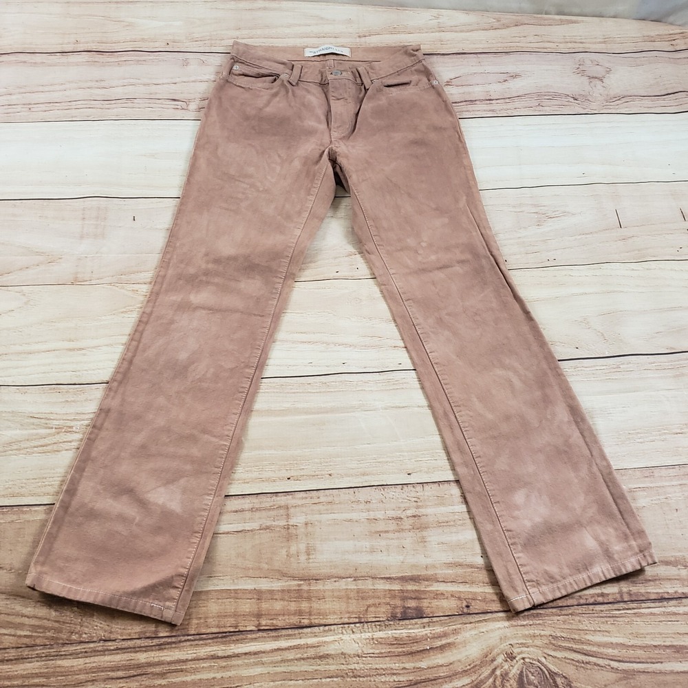 Gap Pants Womens 27x30 Brown Outdoor Straight Leg Chino Khaki Ladies 27x30